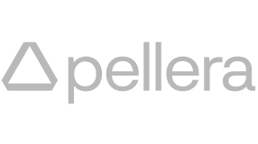 A logo of one of our clients, Pellera.